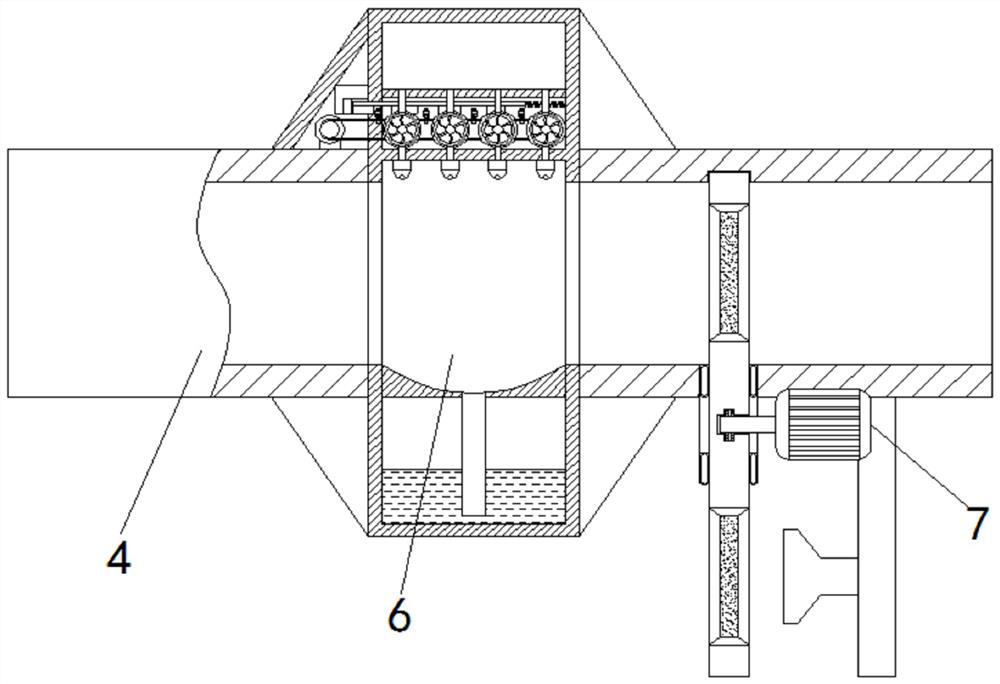 An environmental test device for testing the purification performance of indoor air purification components