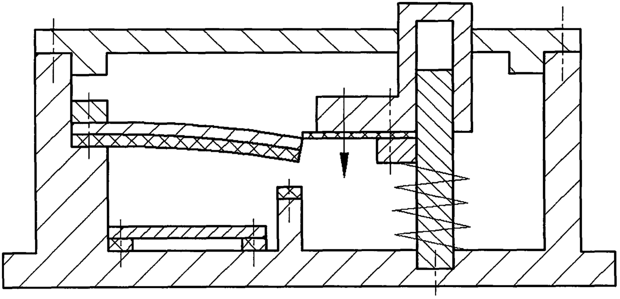 A piezoelectric lamp switch