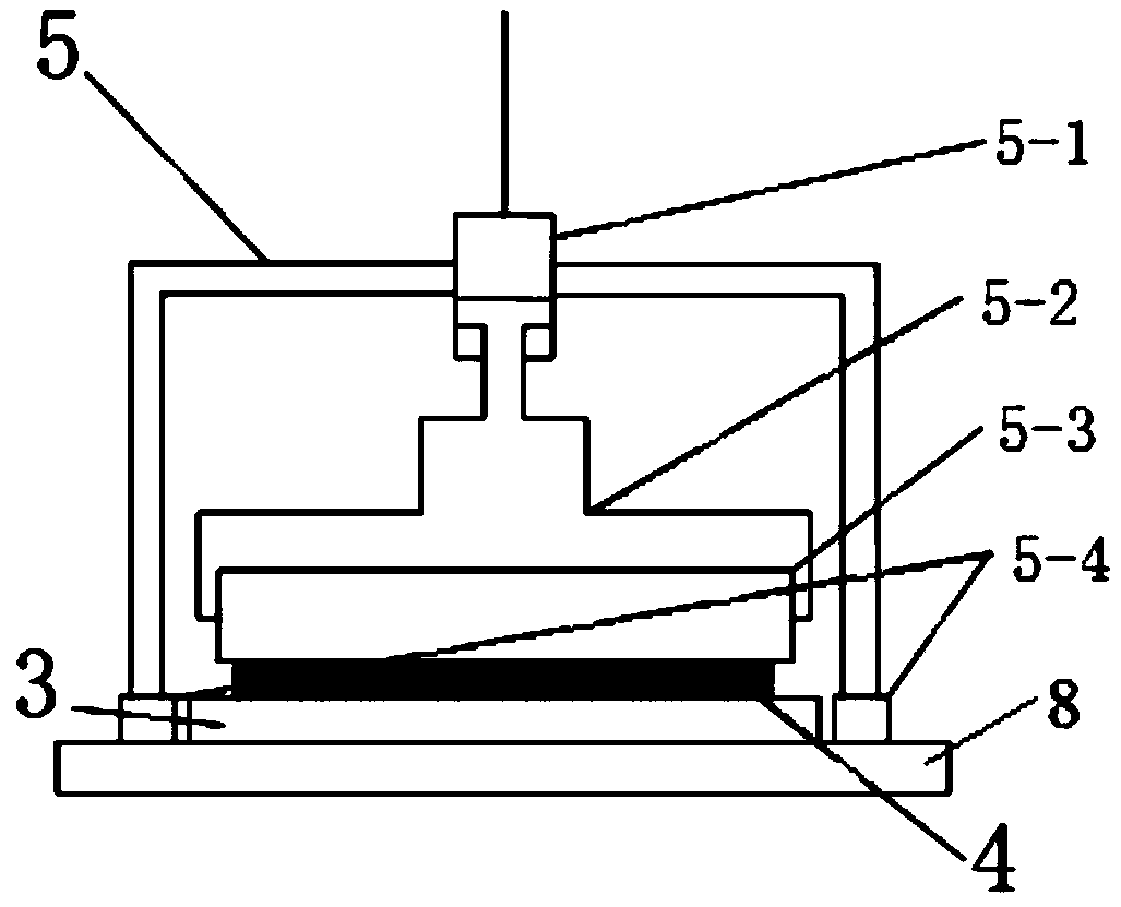 Device and method for rolling laser stereo formed part layer by layer