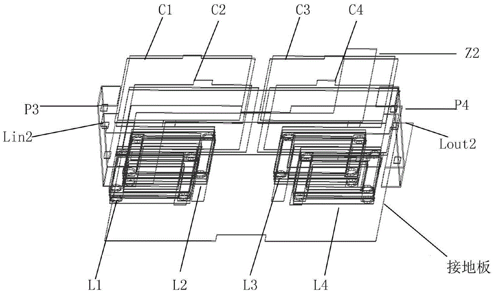 UHF and SHF waveband miniature duplexer