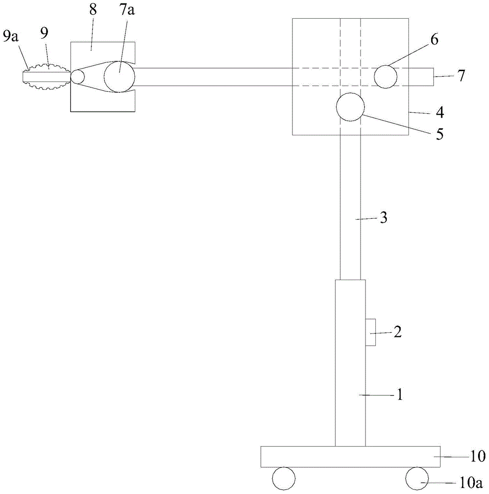 Fixing guiding flexible puncture device