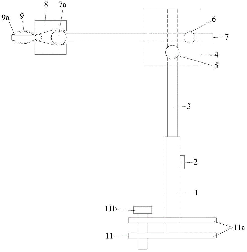 Fixing guiding flexible puncture device