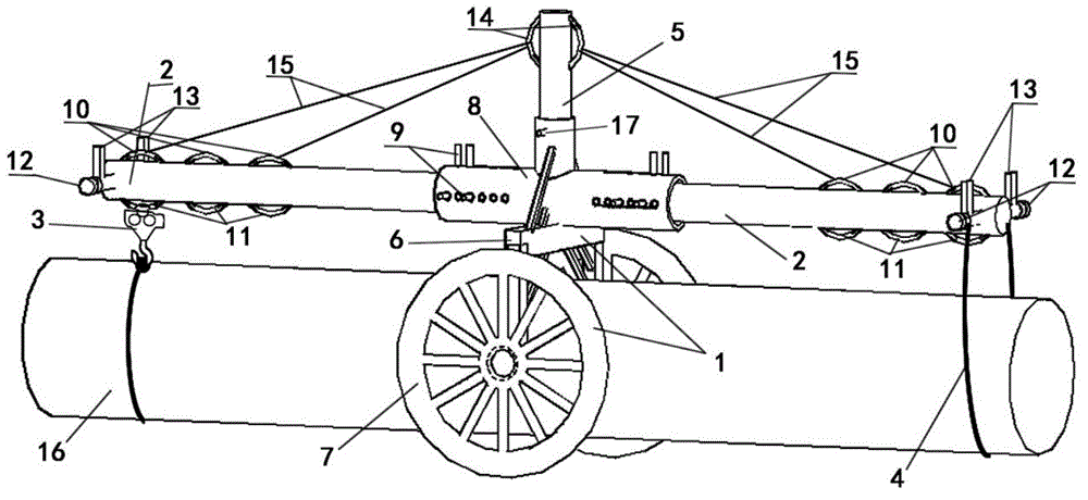 Land transportation method for large object