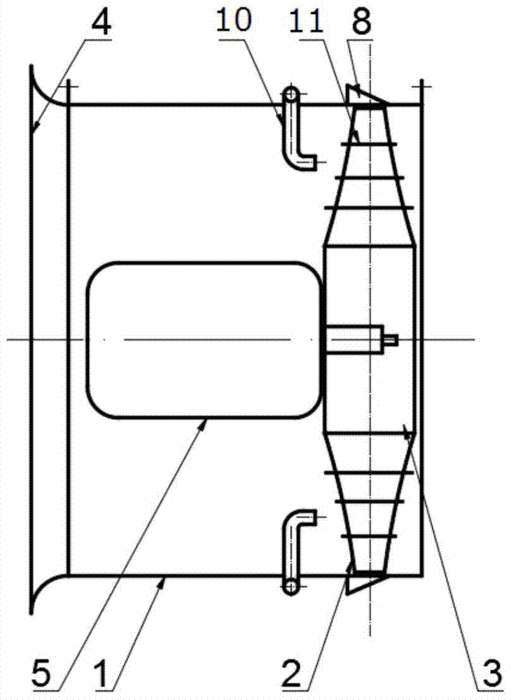 Spray Axial Fans with Sidewall Spray Tubes