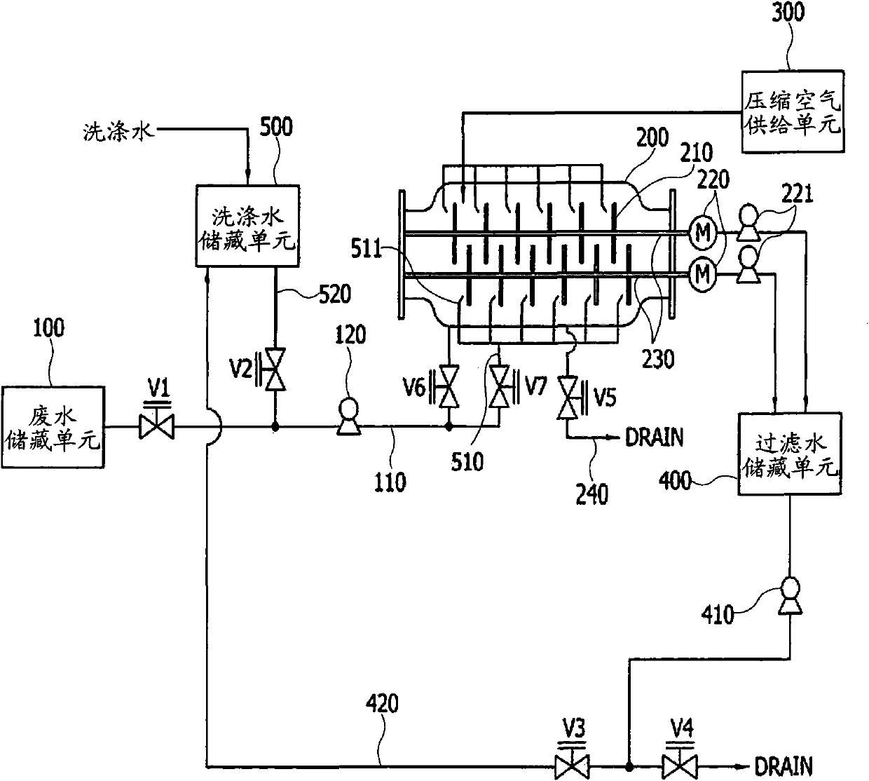 Filter having function of self cleaning and self cleaning method thereof