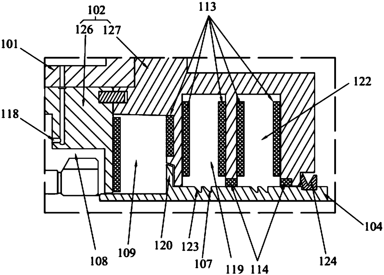 Honeycomb type seal structure suitable for gear box