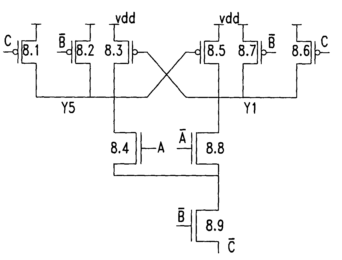 Binary decoders in electronic integrated circuits