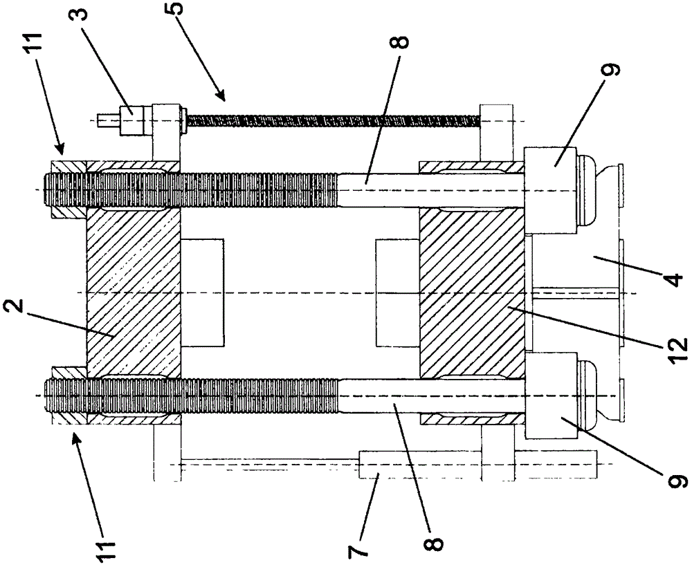 Closing Unit Used For Molding Machine And Molding Machine