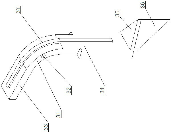 Transplanting device for rapid propagation of virus-free potato seedlings