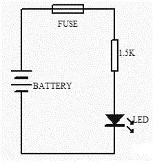 Detection system for vehicular storage battery