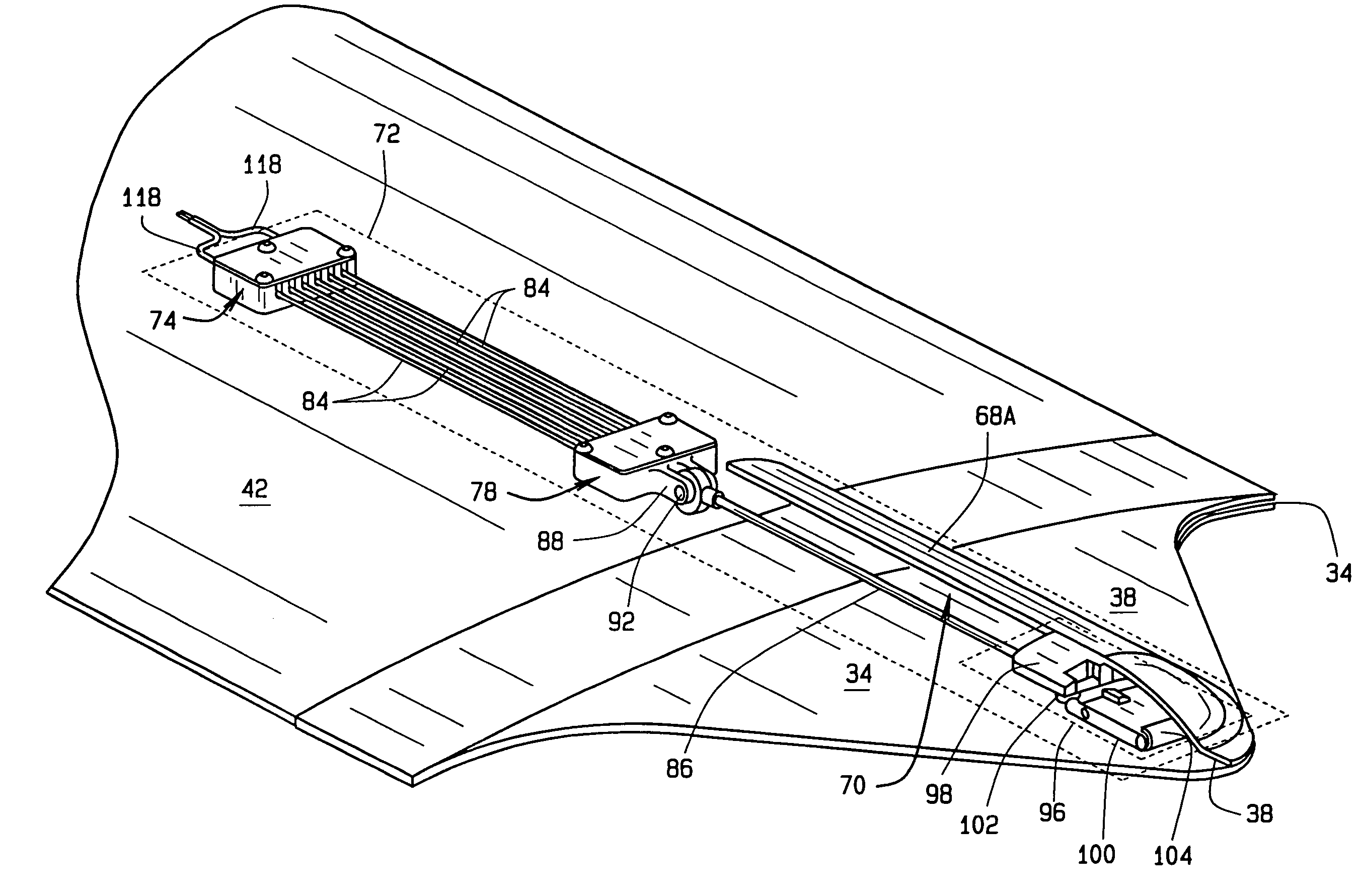 Shape changing structure