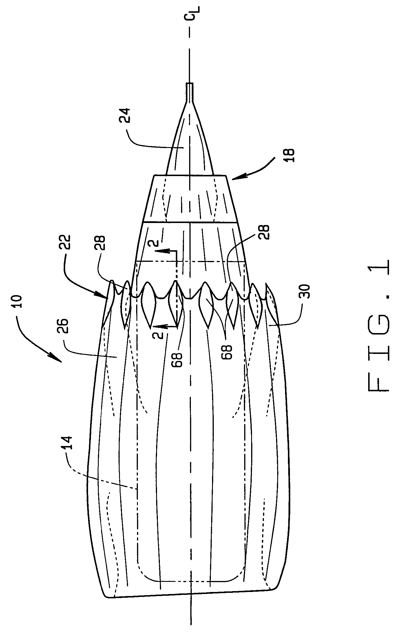 Shape changing structure