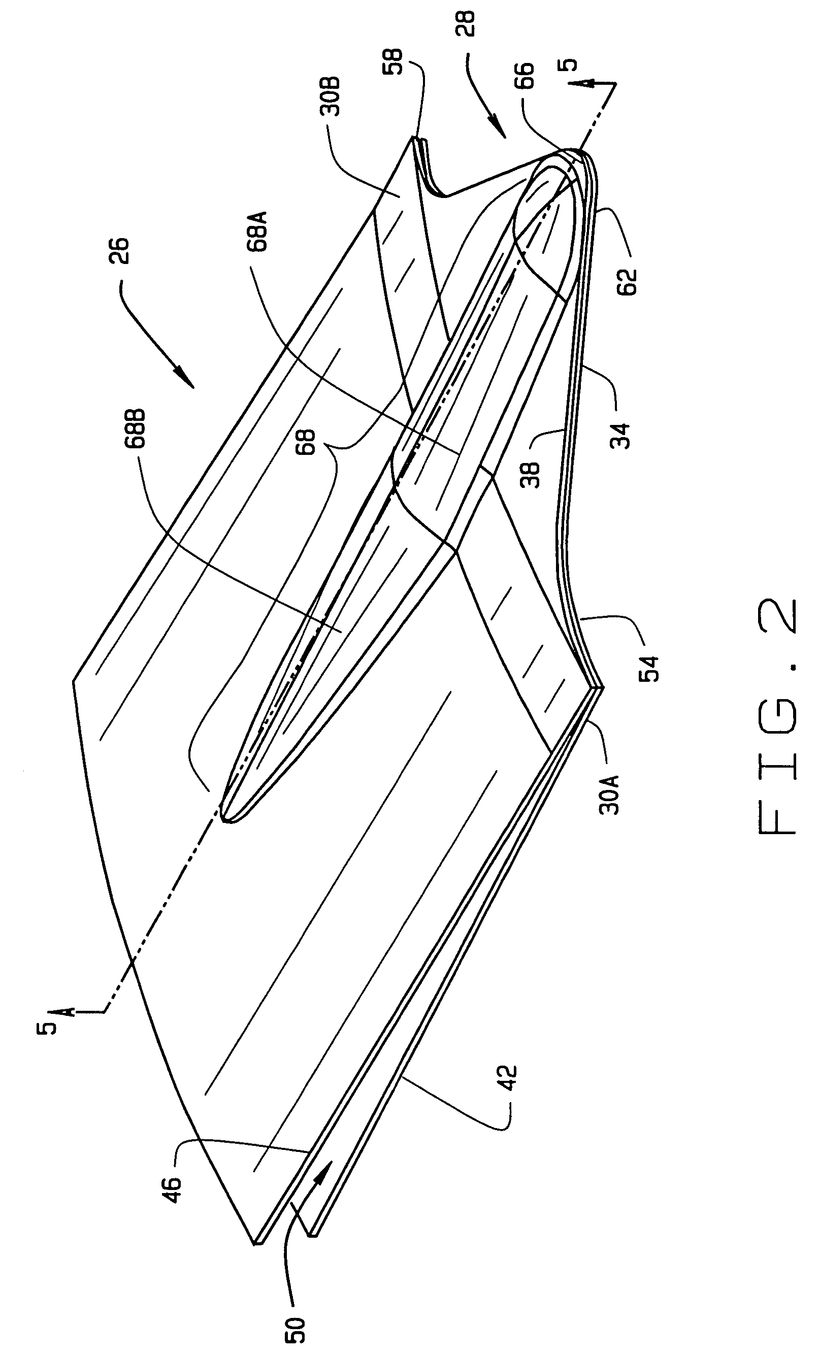 Shape changing structure