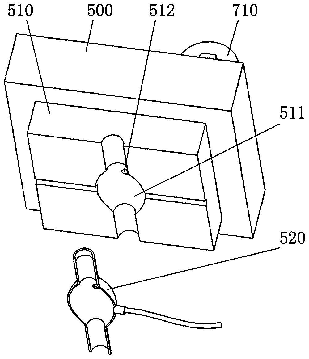 Wire harness welding auxiliary tooling