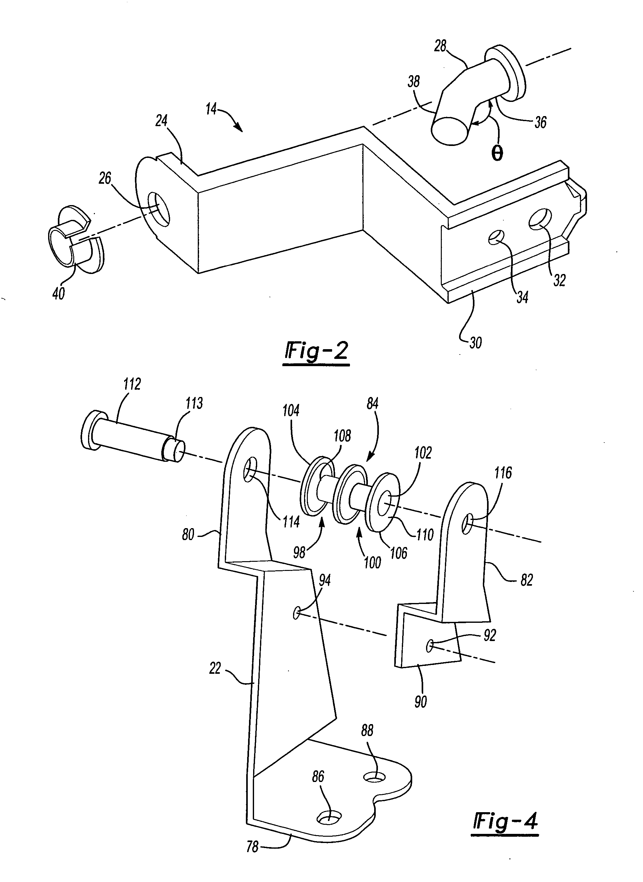 Double cam locking hinges for folding rear seat