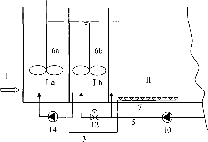 Denitrification dephosphorization biological treatment and filtration integral sewage treatment system and method thereof