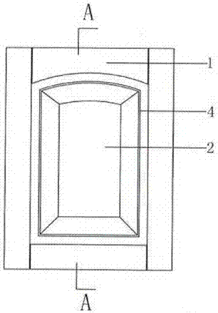 Movable core plate wooden door