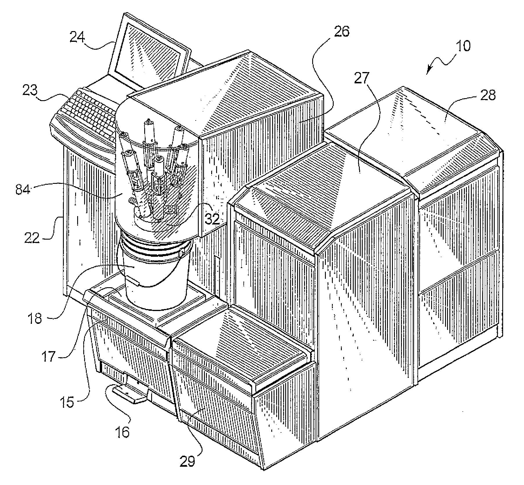 Combination Gravimetric and Volumetric Dispenser for Multiple Fluids