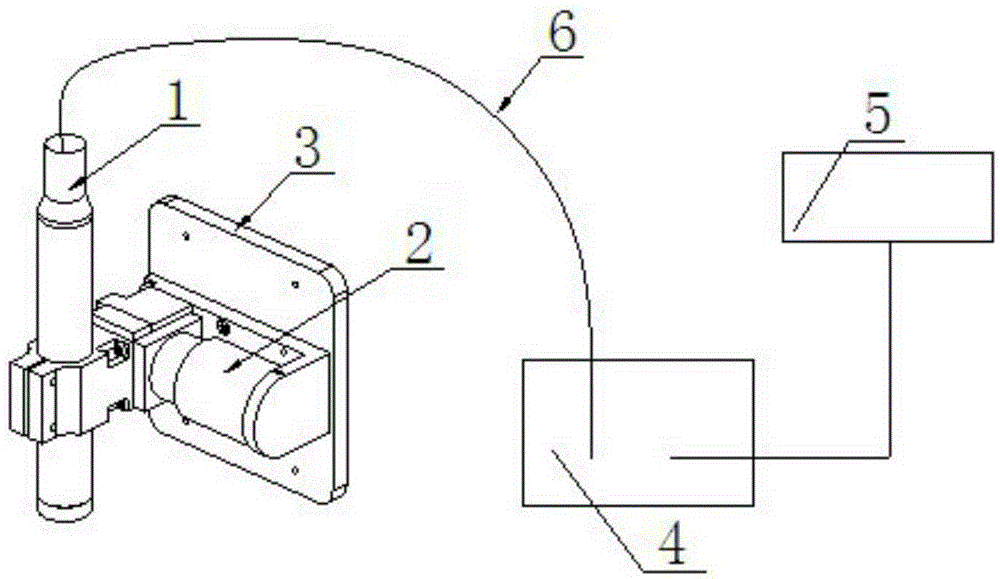 3D contour online measuring instrument