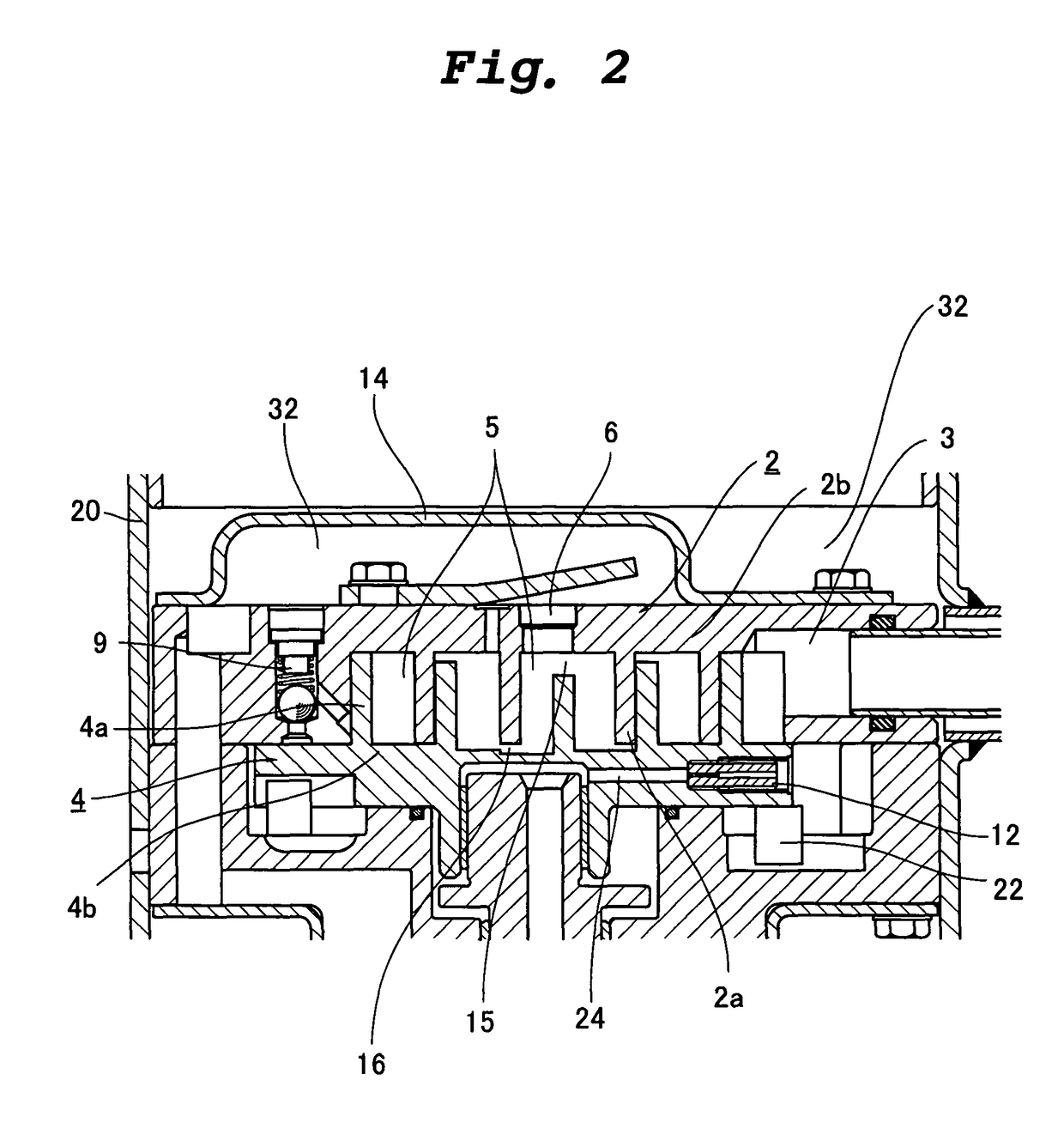 Scroll compressor having a fixed scroll part and an orbiting scroll part