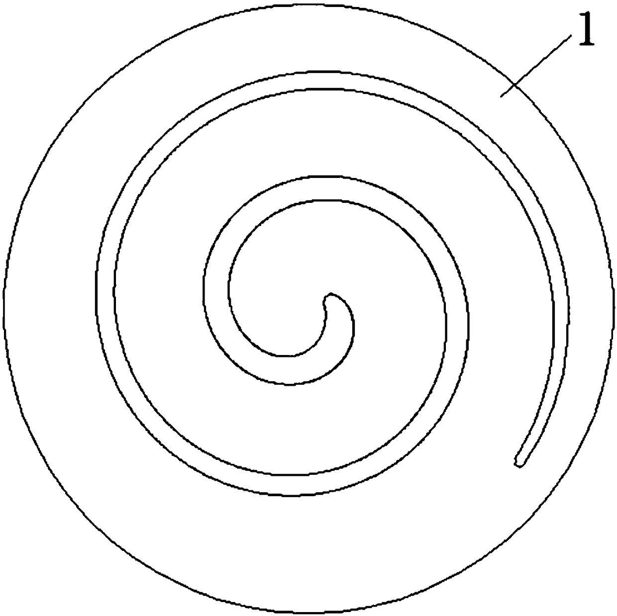 A kind of scroll compressor component and its manufacturing method, and scroll compressor