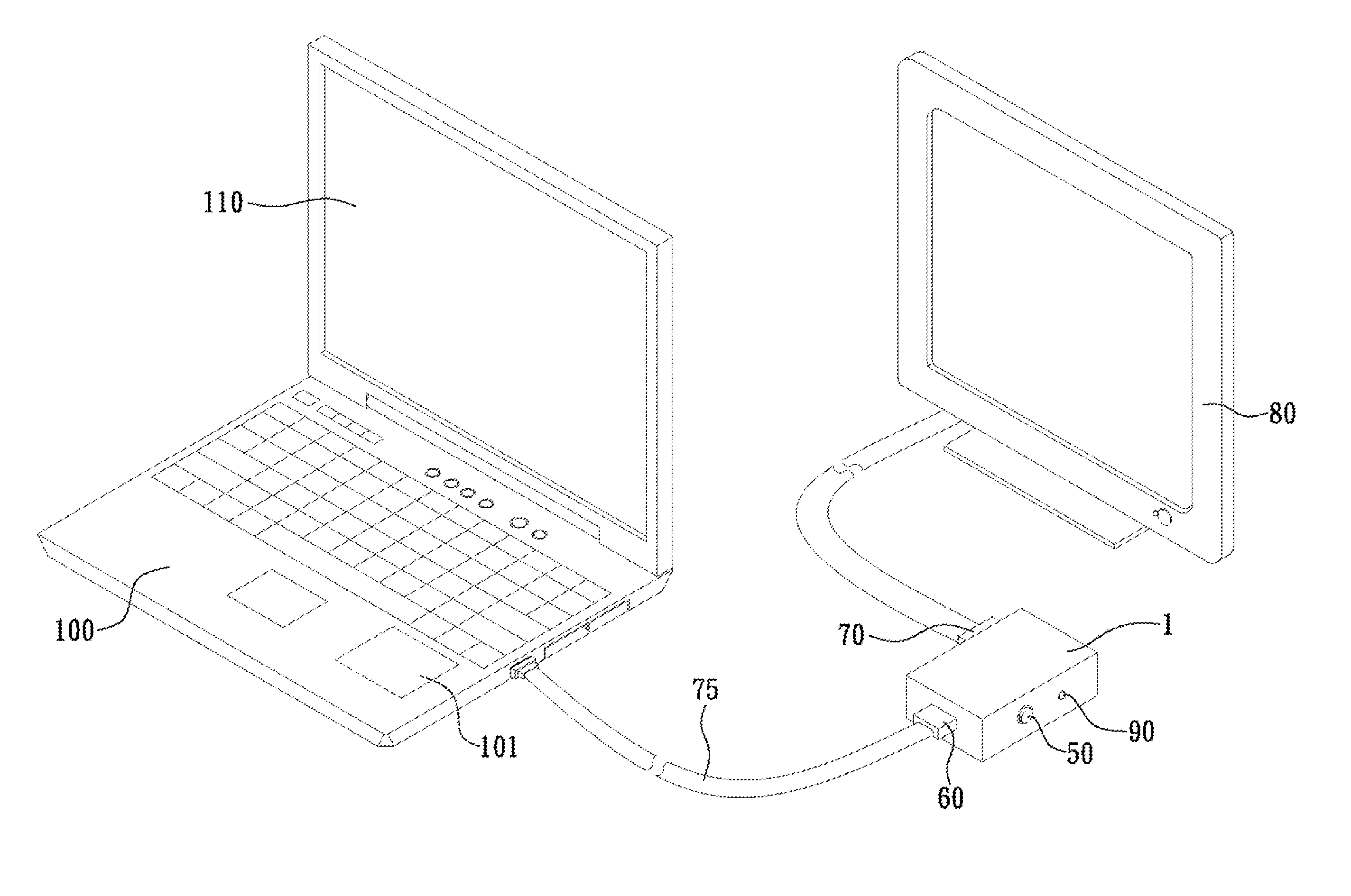 Docking Station with Video Control System