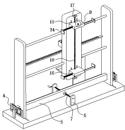 Positioning scaffold for building wall