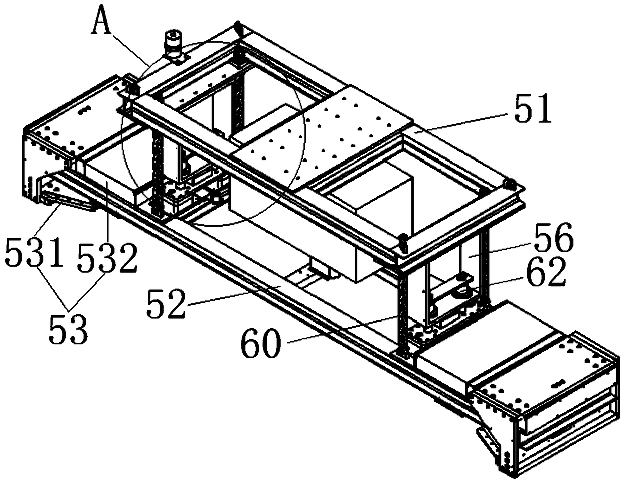 inventionBattery fixture for a large car battery swap substation