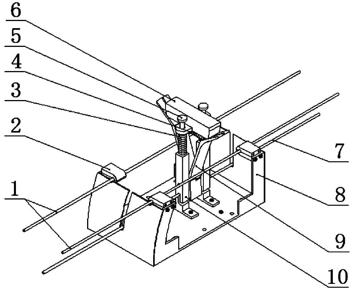 Train model for tunnel pressure wave test