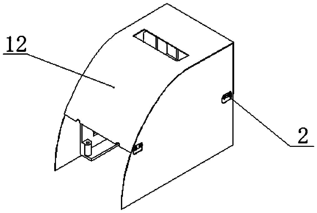 Train model for tunnel pressure wave test