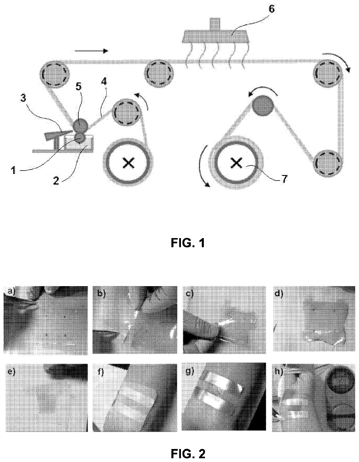 Process for preparing free-standing films of conductive polymers