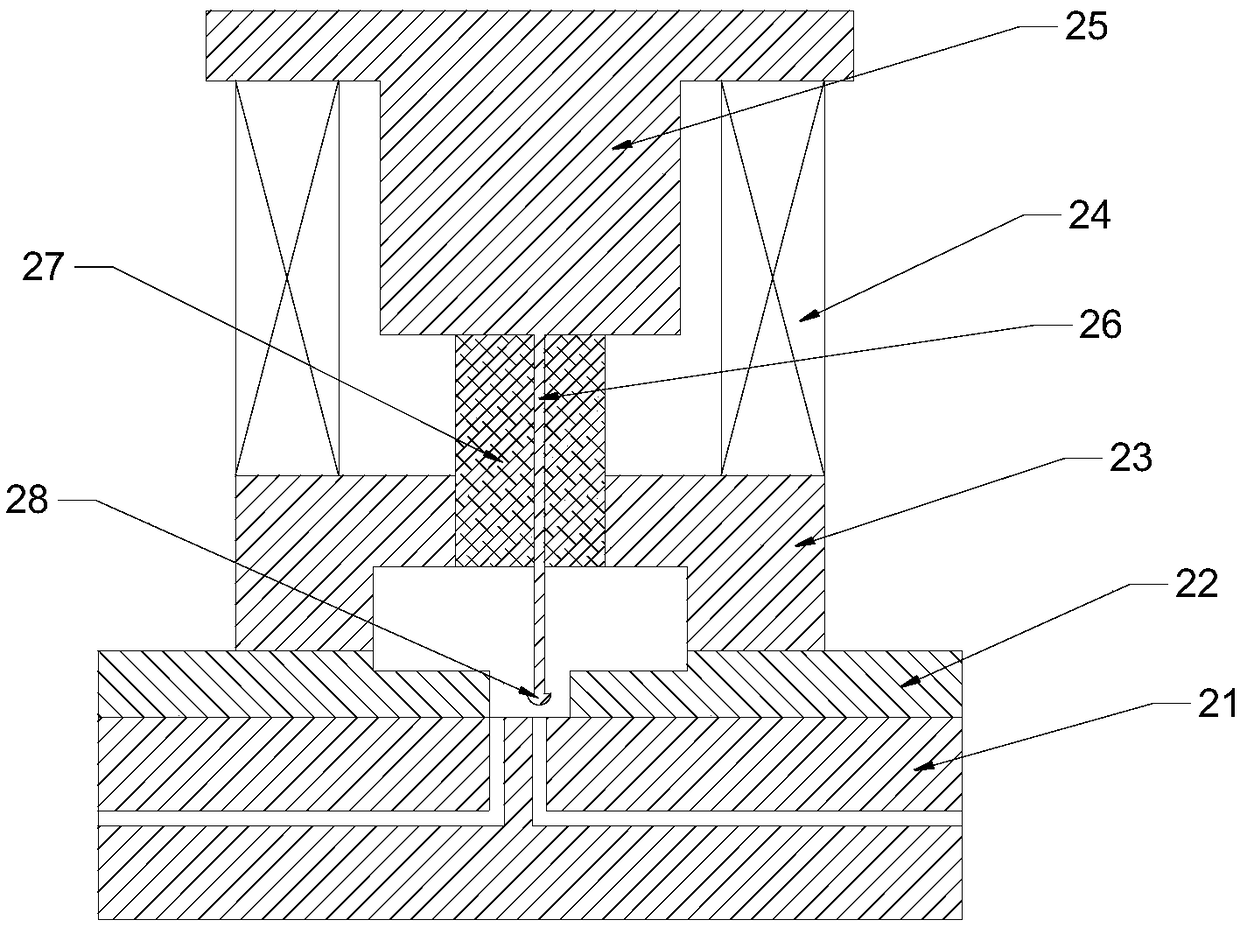 Online dilution device