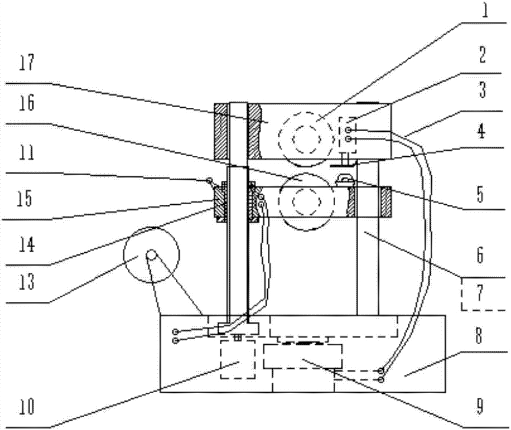 Roller printing machine