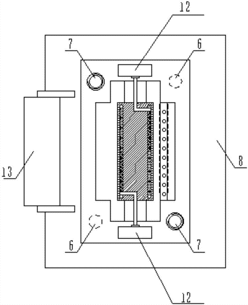 Roller printing machine