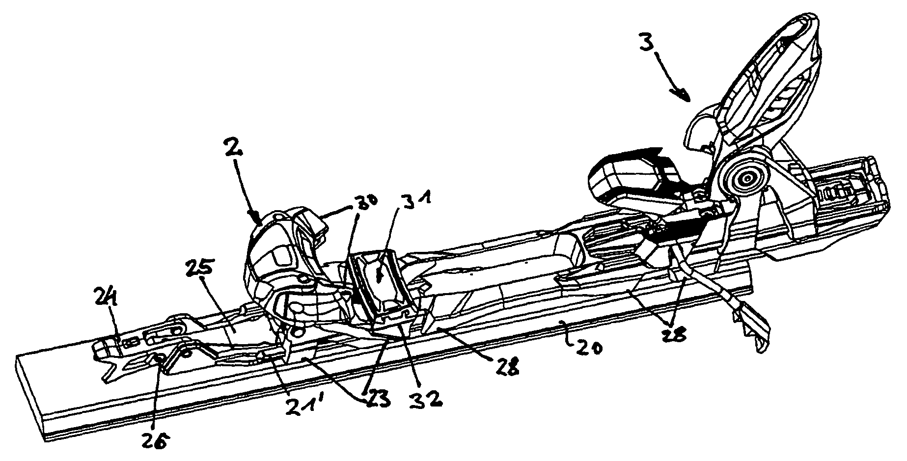 Ski binding