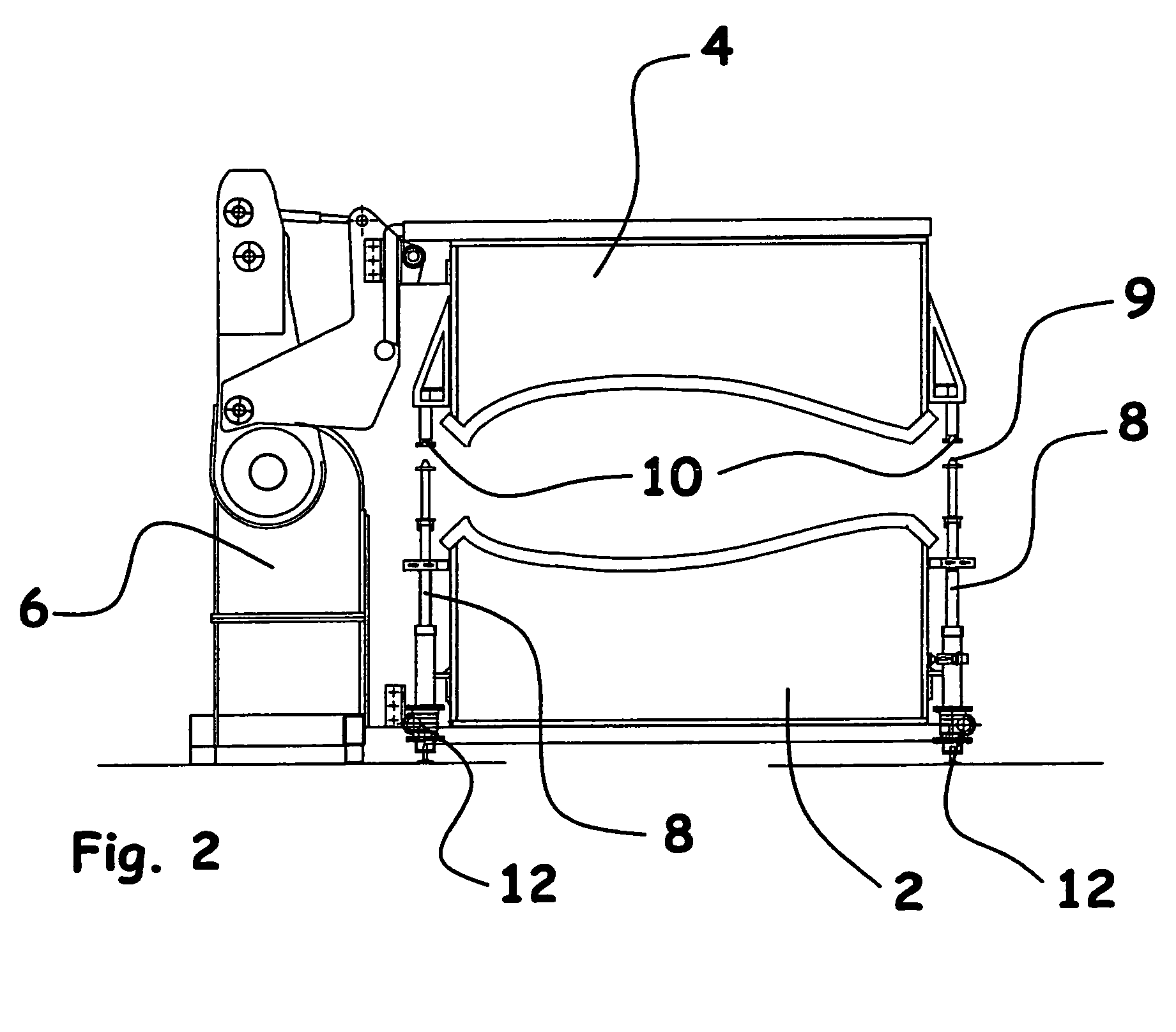 Mould assembly with closure mechanism