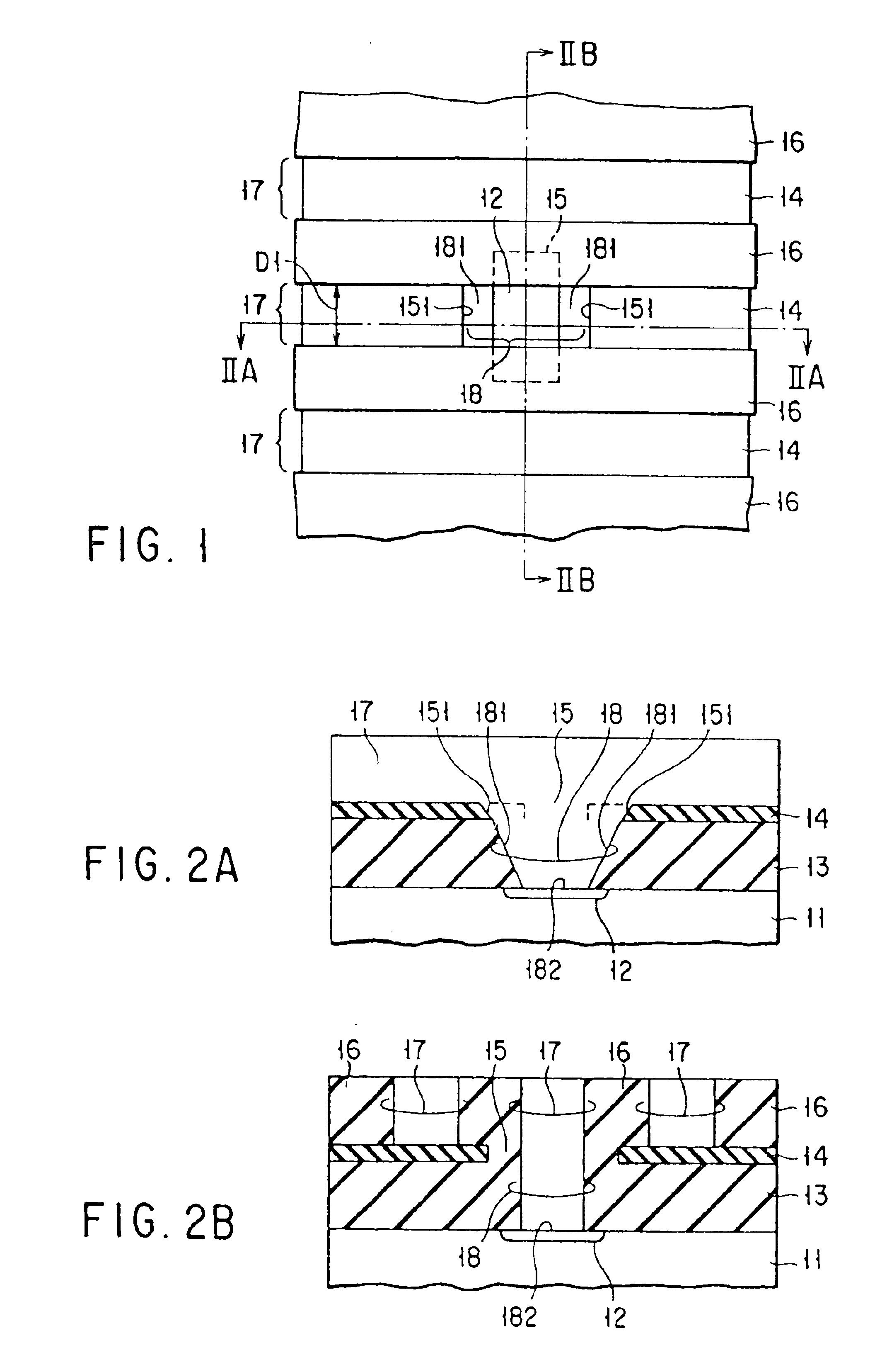 Semiconductor device with tapered contact hole and wire groove