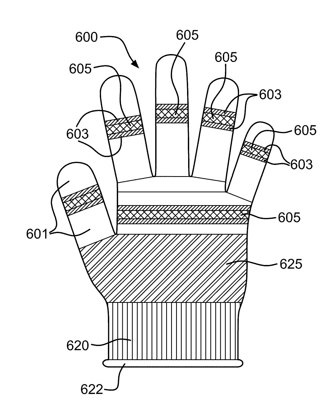 Knitted glove