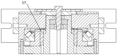 Integrated type pressing-twisting compound sensor measuring device for multifunctional bolt fastening analysis system