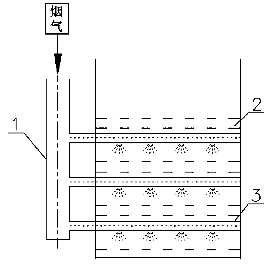 Oxygen supply method and device suitable for ship emission seawater desulfurization