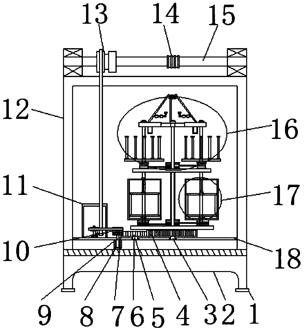 An automatic control winding tape machine