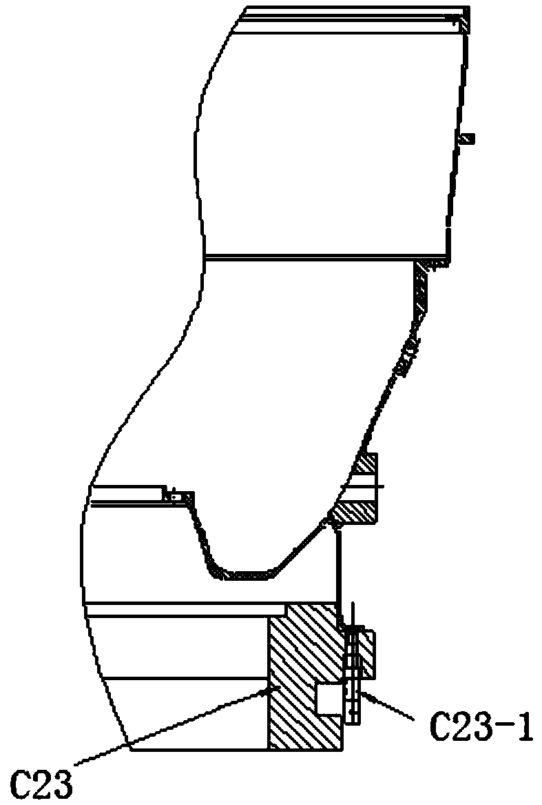 Method for detecting position degree of porous system