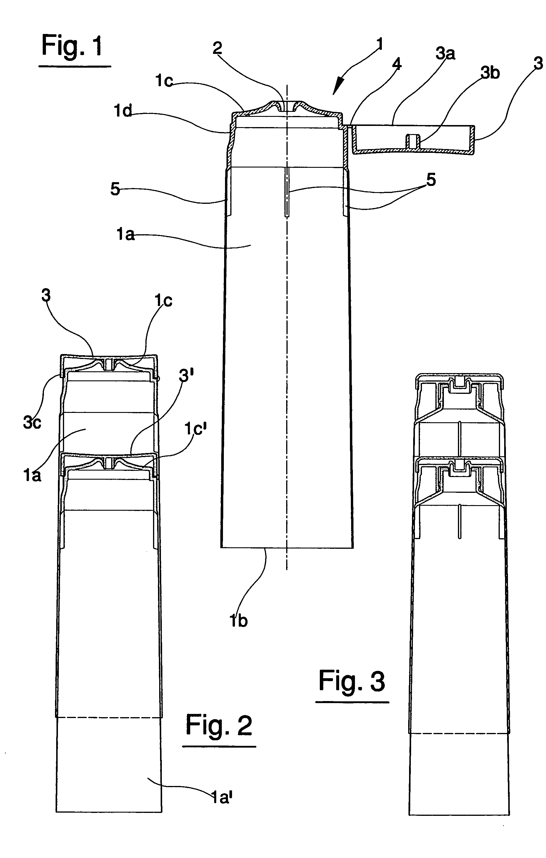 Plastic single-piece tube