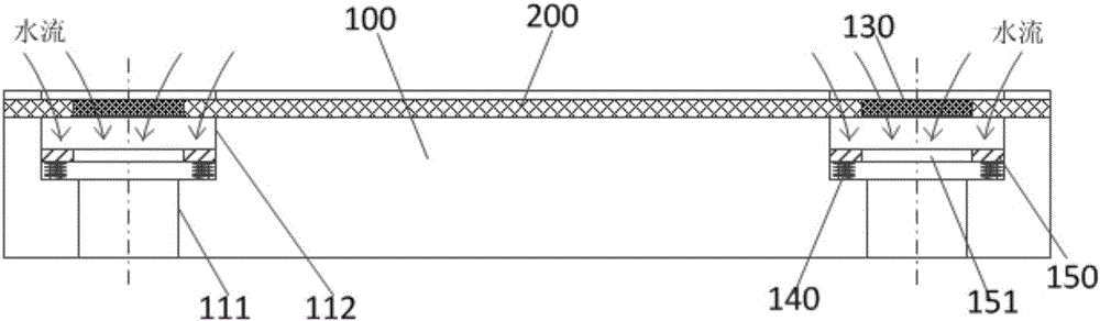 Inspection well lid facilitating drainage