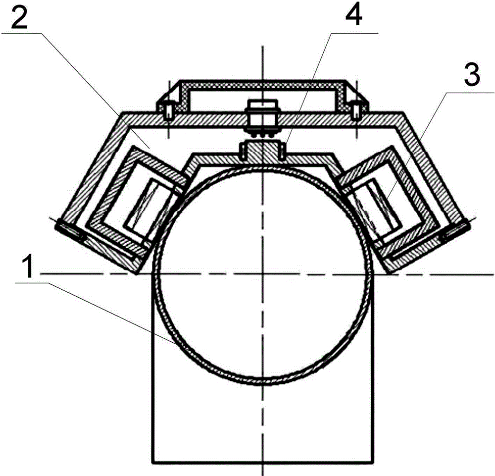 Pipeline elbow detection method based on remote field eddy current and detection device