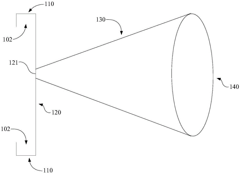 Projection system and projection apparatus based on mobile terminal flash lamp