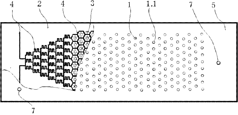 Microfluidic diffusion and open intervening cell culture array chip and fabrication method and application thereof