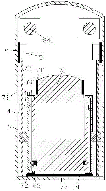 Safe display device of medical CT scanning film