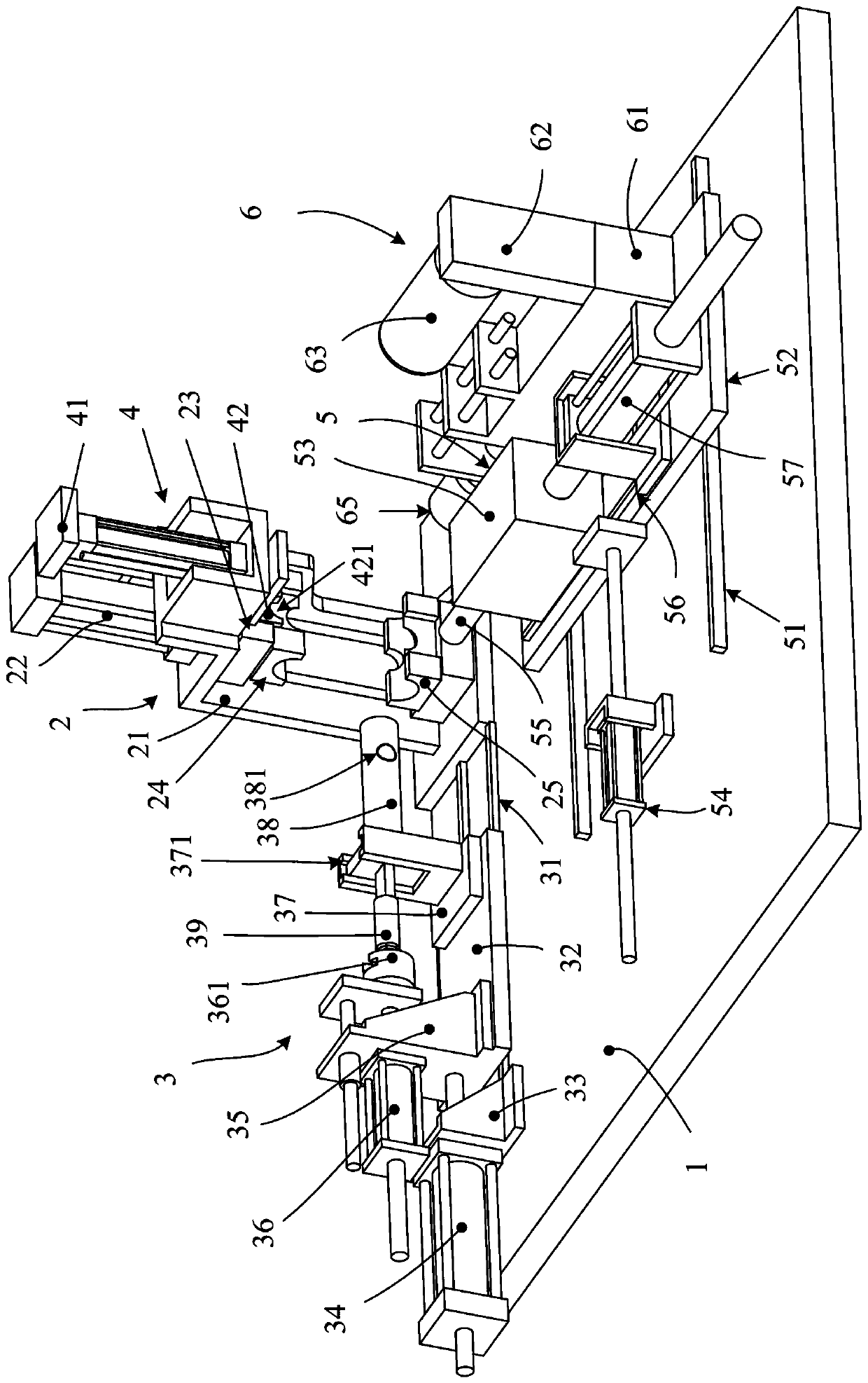 Press-fit three-way body production device and method