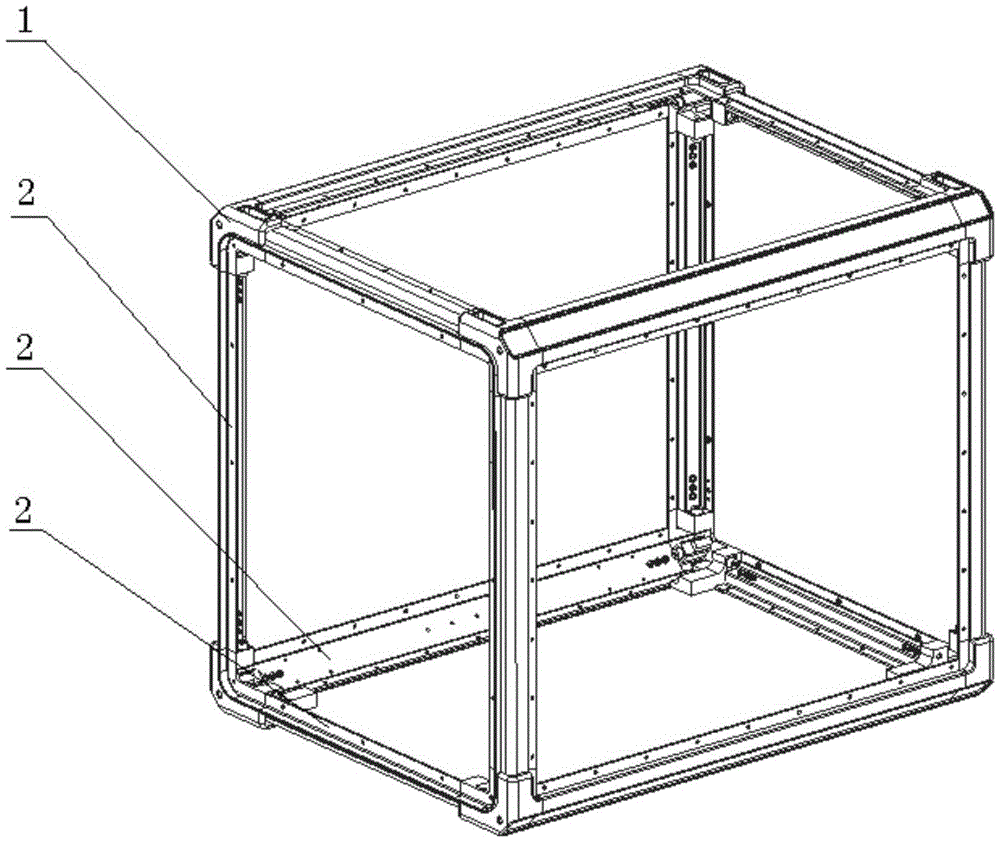 A modular cabinet unit and combined cabinet